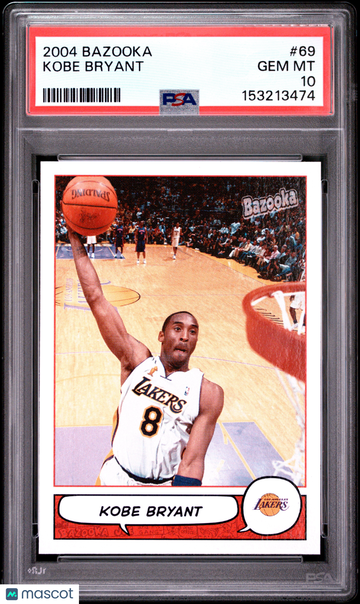 2004 Bazooka Kobe Bryant #69 PSA 10