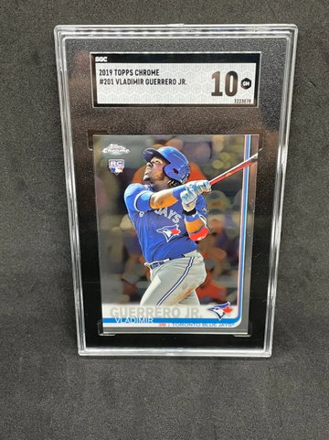 2019 Topps Chrome Vladimir Guerrero Jr. SGC 10 Gem Mint 