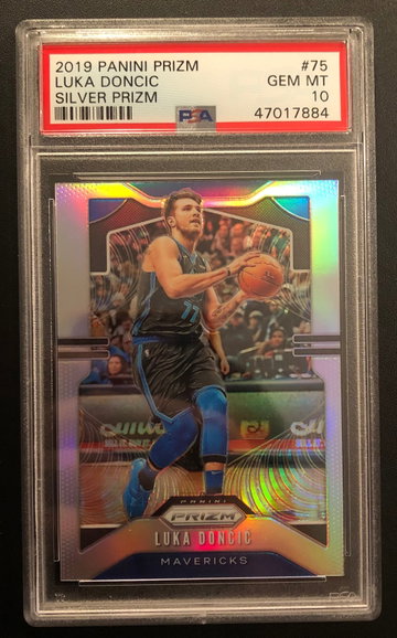 Luka Doncic 2019 Panini Silver Prizm PSA 10