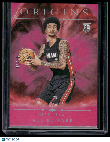 2024-25 Panini Origins Kel'el Ware #81 Pink SN,RC