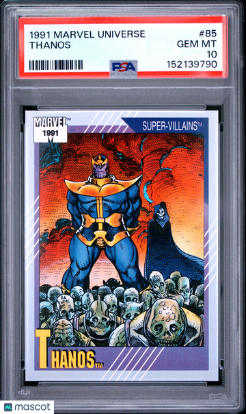1991 Marvel Universe Thanos #85 PSA 10
