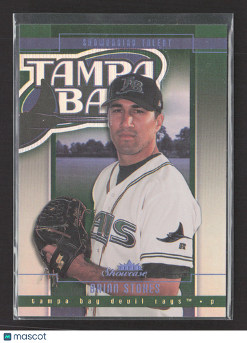 2004 Fleer Showcase Brian Stokes #113 Masterpiece Collection /01