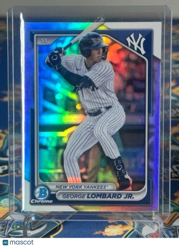 2024 Bowman Draft - Chrome Refractor George Lombard Jr. #BDC-118