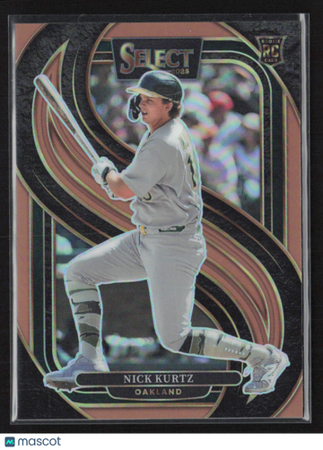 2025 Panini Select Prizm Nick Kurtz #102 Premier Level /125