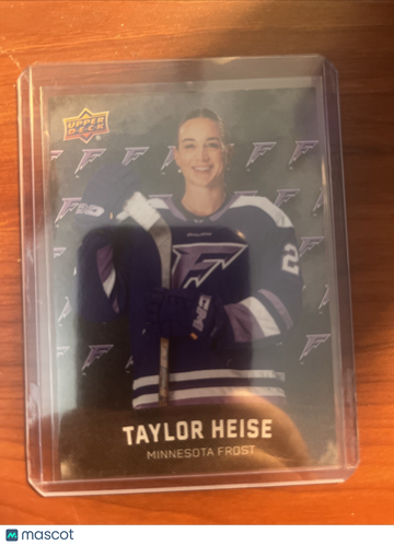 2025-26 Upper Deck PWHL Showcase - [Base] - Logo Taylor Heise #8 Logo