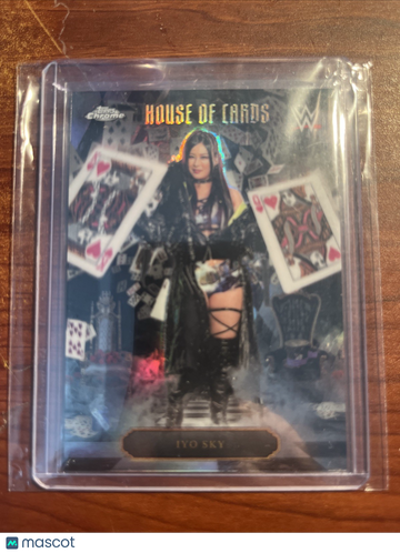 2026 Topps Chrome WWE Iyo Sky Chrome Insert