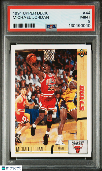 1991 Upper Deck Michael Jordan #44 PSA 9