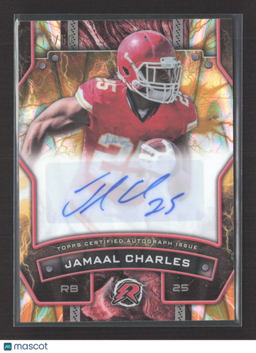 2025 Topps Resurgence Jamaal Charles #RS-JCH Auto