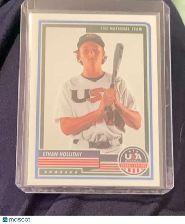 2023 Panini Stars & Stripes USA Baseball Ethan Holliday #30