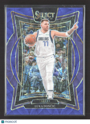 2025 Panini Select Prizm Concourse Luka Dončić #56 Purple /249
