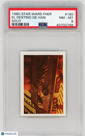 1980 Star Wars Fher El Destino De Han Solo #180 PSA 8