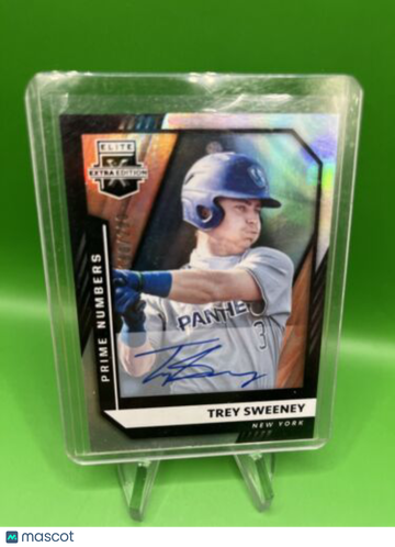 2021 Panini Elite Extra Edition - [Base] - Prime Numbers A Signat Trey Sweeney #20 None