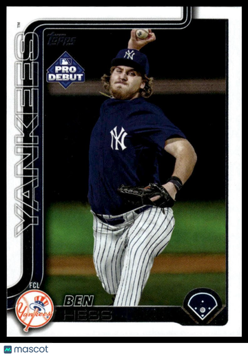 2025 Topps Pro Debut Ben Hess #PD-186