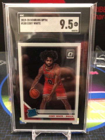2019-20 Optic Coby White SGC 9.5