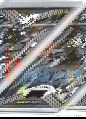 GABRIEL DAVIS 2020 PLAYOFF ROOKIE RED ZONE AUTOGRAPH AUTO -BILLS!!