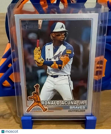 2025 Topps Heritage - 1976 Redefined Holographic Ronald Acuña Jr. #76R-8