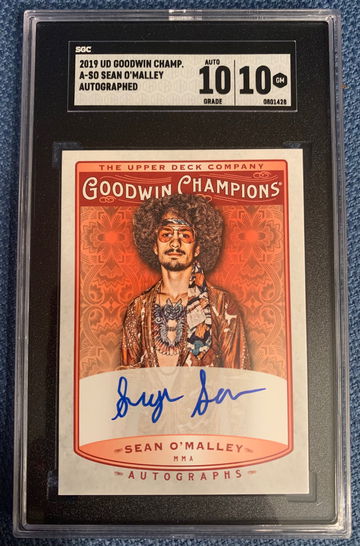 2019 Sean O’Malley Goodwin Champions Auto SGC 10/10