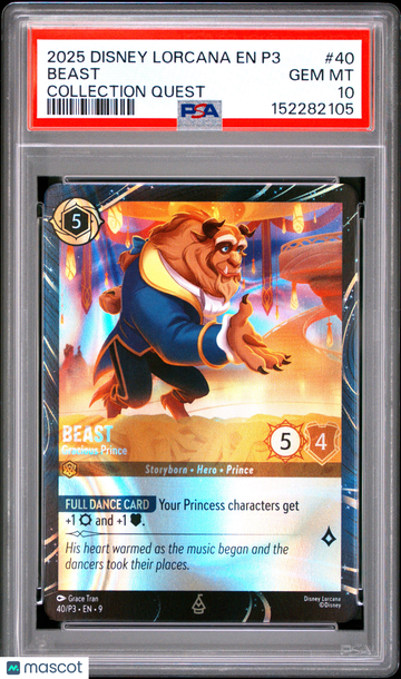 Promo 3 Beast - Gracious Prince Foil Special PSA 10 #40/P3
