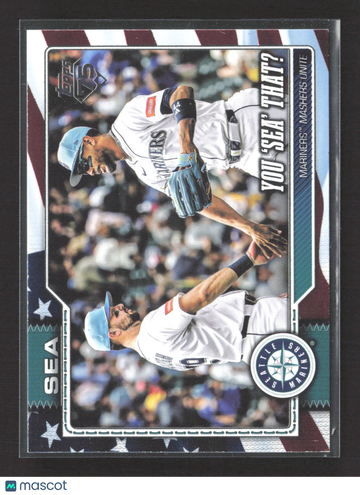 2026 Topps Series One Julio Rodriguez Cal Raleigh #168 Independence Day