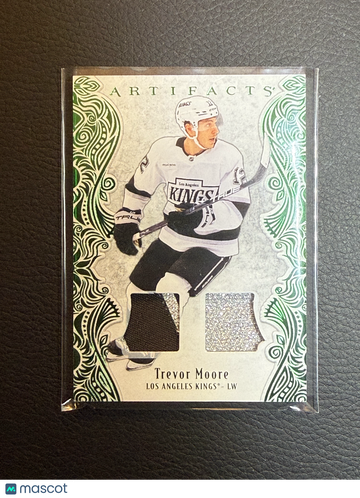 11/65 2025-26 Upper Deck Artifacts Hockey Trevor Moore #21 Emerald Material
