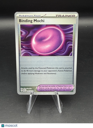 Pokemon 2025 Scarlet & Violet Prismatic Evolutions Binding Mochi Uncommon #095/131 - Near Mint or Better