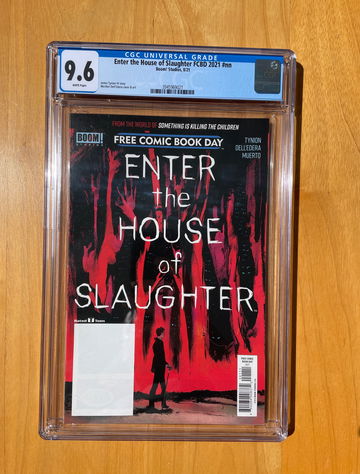 Enter The House of Slaughter FCBD 2021 CGC 9.6 Free Comic Book Day