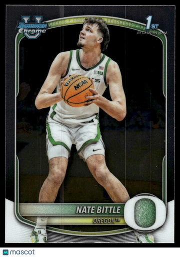 2025-26 Bowman Nate Bittle #BCP-88 Chrome Prospects
