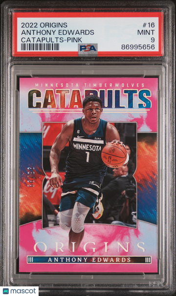 Anthony Edwards 2022-23 Panini Origins #16 Catapults Pink