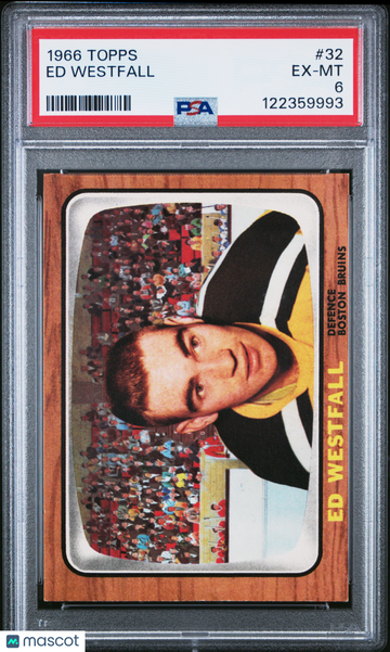 1966 Topps Ed Westfall #32 PSA 6