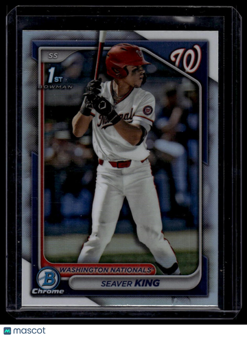 2024 Bowman Draft Seaver King #BDC-62 Chrome Refractor