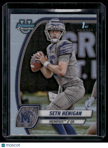 2024 Bowman University Chrome Seth Henigan #162 Refractor