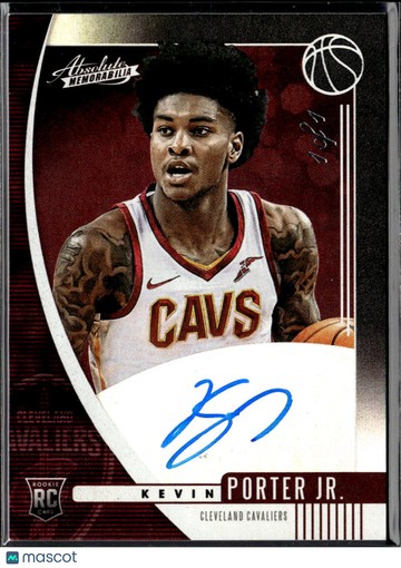 2019 Panini Absolute Memorabilia Kevin Porter Jr. #RV-KPJ RC