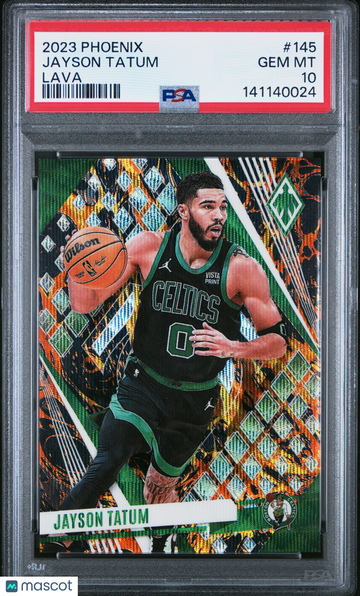 2023 Panini Phoenix Jayson Tatum #145 Lava PSA 10