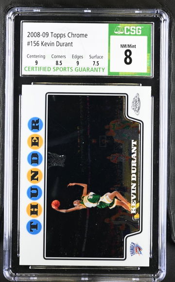 2008 TOPPS CHROME KEVIN DURANT 