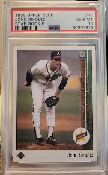 1989 Upper Deck John Smoltz RC