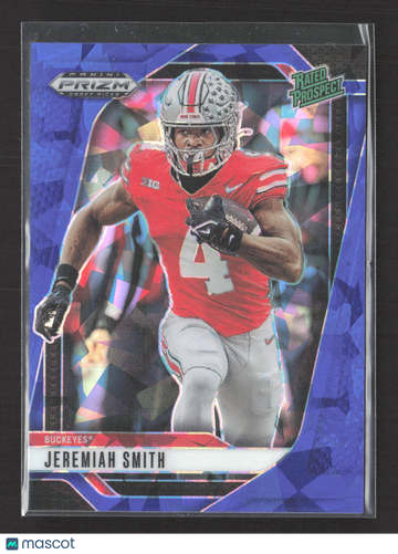 2025 Panini Prizm Draft Picks Jeremiah Smith #160 Blue /149