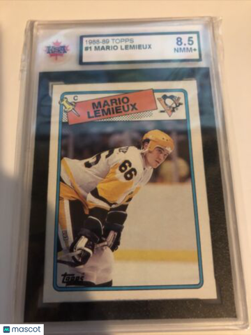 1988-89 Topps Mario Lemieux 8.5