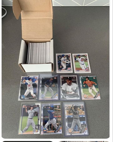 Bowman 1st Paper Lot-219 Cards- No Dupes