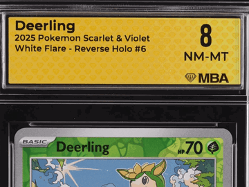 2025 Pokemon Scarlet & Violet White Flare Deerling Reverse Holo MBA 8 #6