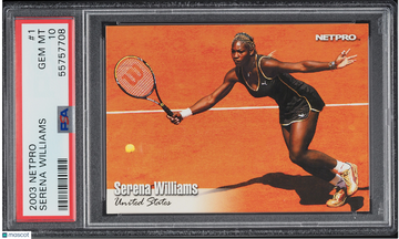 2003 Netpro Serena Williams #1 PSA 10
