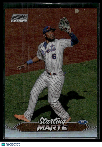 2024 Stadium Club Starling Marte #131 Chrome Refractors