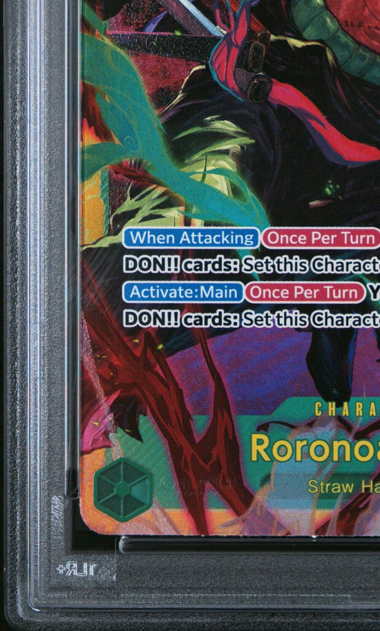 2024 One Piece Op06-Wings Of The Captain Roronoa Zoro #118 PSA 10