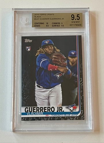 Vladimir Guerrero Jr Topps Update Black #20/67 BGS 9.5 Gem Mint 