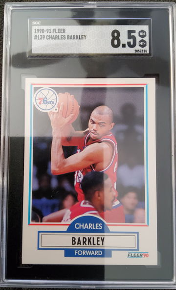 1990-91 Fleer Charles Barkley #139 