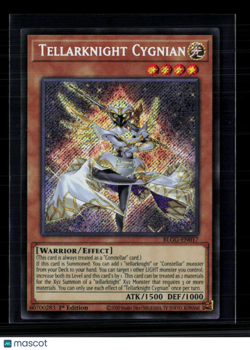 2023 Yu-Gi-Oh! Battles of Legend: Monstrous Revenge Tellarknight Cygnian Quarter Century Secret Rare 1st Edition