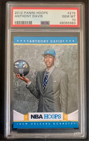 2012 Panini Hoops Anthony Davis #275 PSA 10 RC