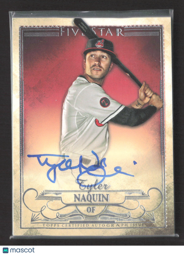 2016 Topps Five Star Tyler Naquin #FSA-TN 4/5 Auto