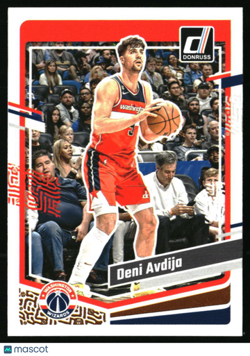 2023-24 Donruss Deni Avdija #51 Washington Wizards