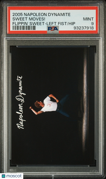 2005 Neca Napoleon Dynamite Flippin' Sweet Sweet Moves! PSA 9