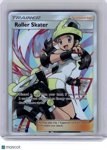 2019 Pokemon—Roller Skater #235 Sm-Cosmic Eclipse—Ultra Rare Holo